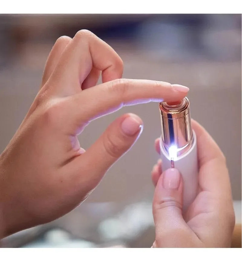 Depilador Facial Portátil USB – Remoção Indolor em 1 Toque! FRETE GRÁTIS
