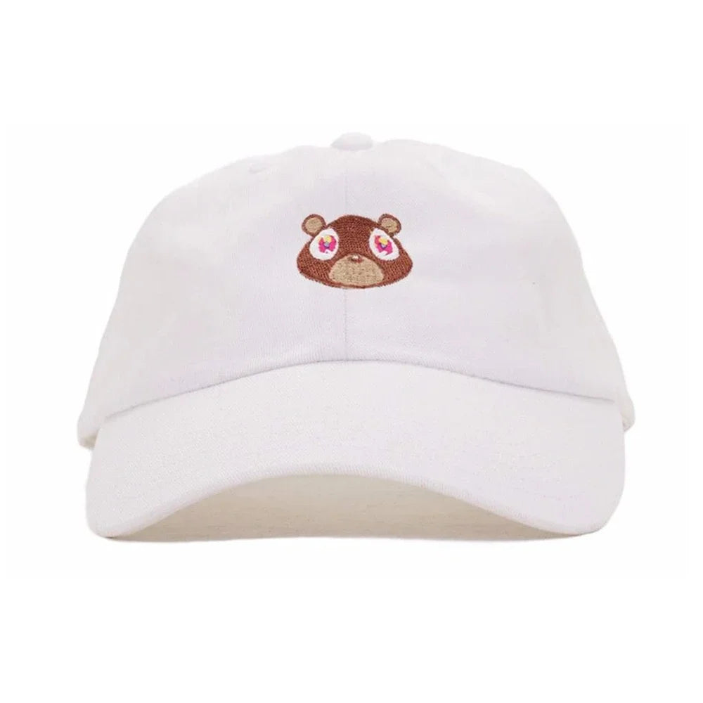 Boné Kanye West Ye Bear Dad Cap | Estilo Hip Hop Premium | Quase 15% OFF
