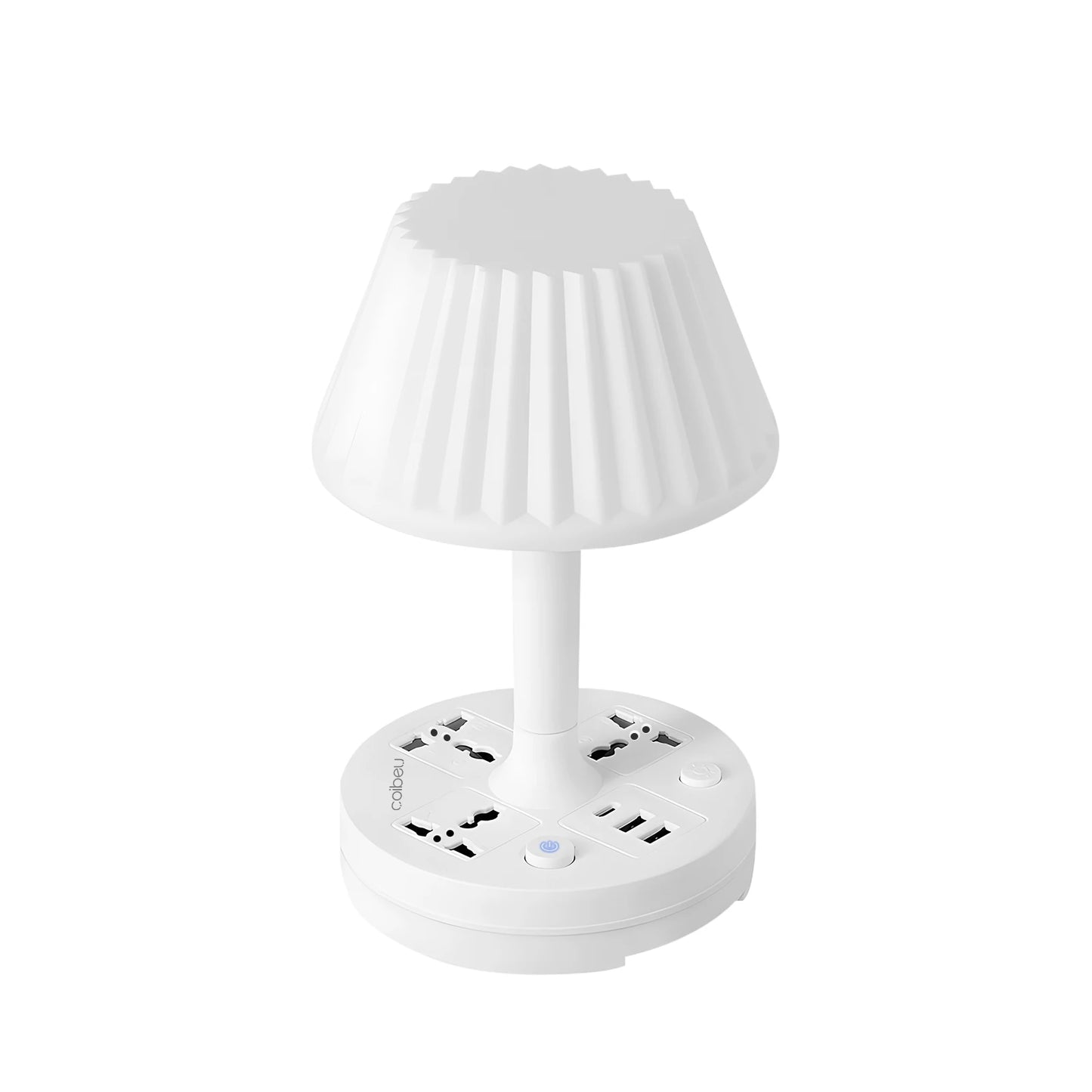 Lâmpada de Mesa LED com USB e Filtro de Linha Bivolt COIBEU | Iluminação Prática e Segura
