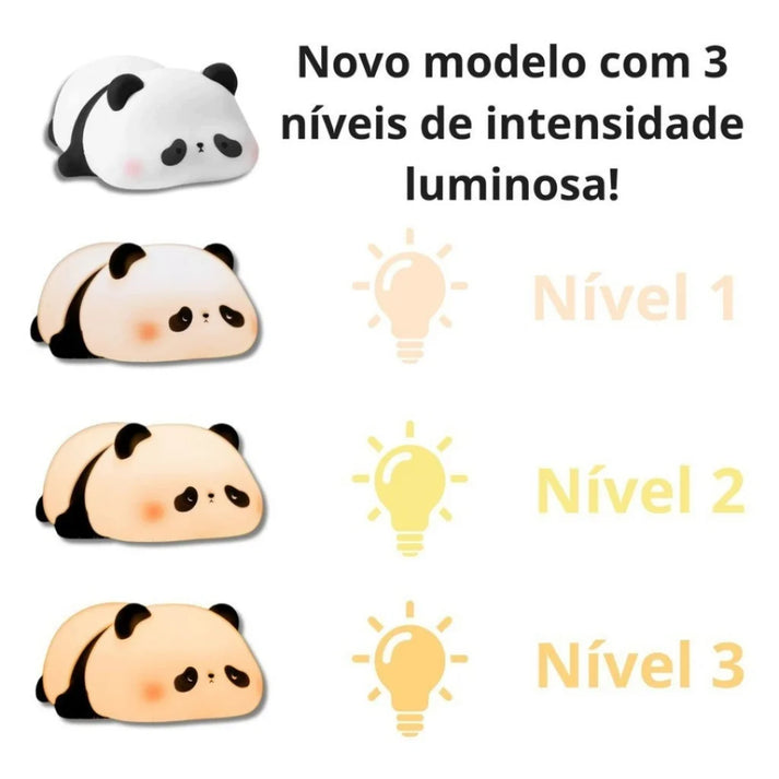 Luminária Panda - Detalhe do USB