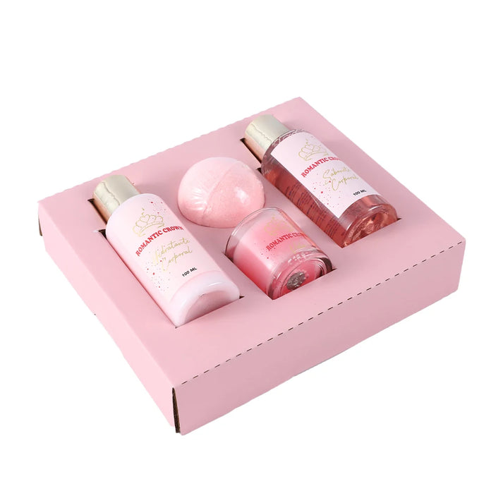 Detalhe dos Produtos de Alta Qualidade do Kit Spa