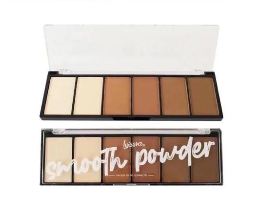Paleta Luisance 06 Cores - Ilumine, Bronzeie e Contorne com Qualidade Profissional