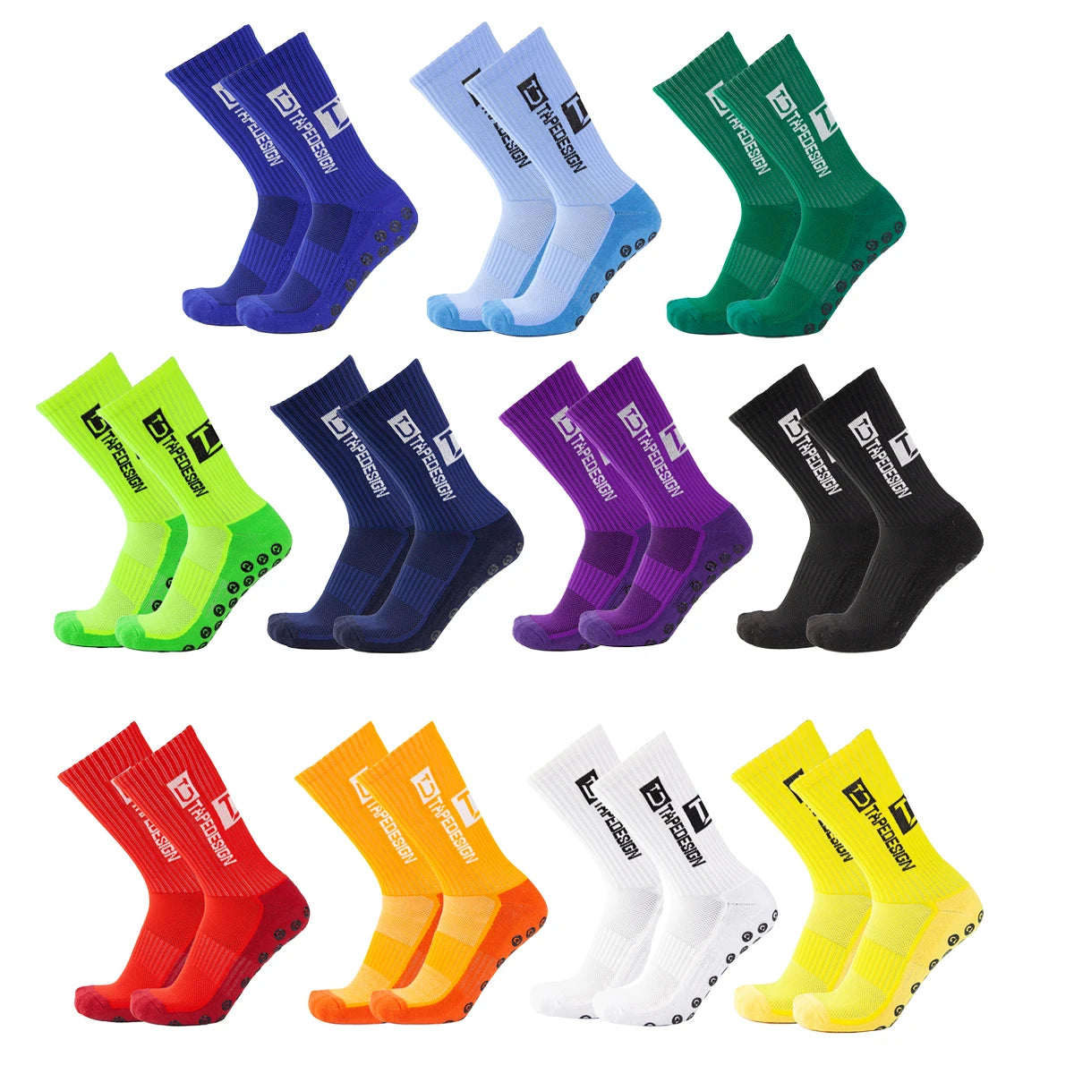 Kit 5 Pares Meias Longas Esportivas Jcolour | Compressão, Desempenho e Proteção | ~32% OFF
