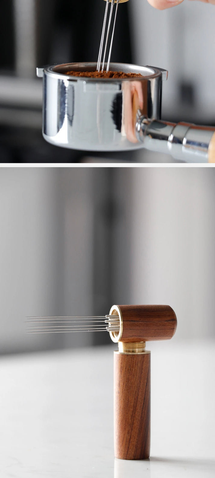 Tamper de Café em Pó de Aço Inoxidável - Embalagem