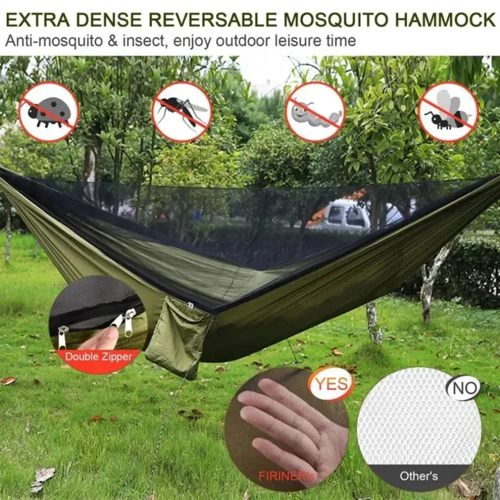 Rede de Acampamento com Mosquiteiro - Achadim no Precin
