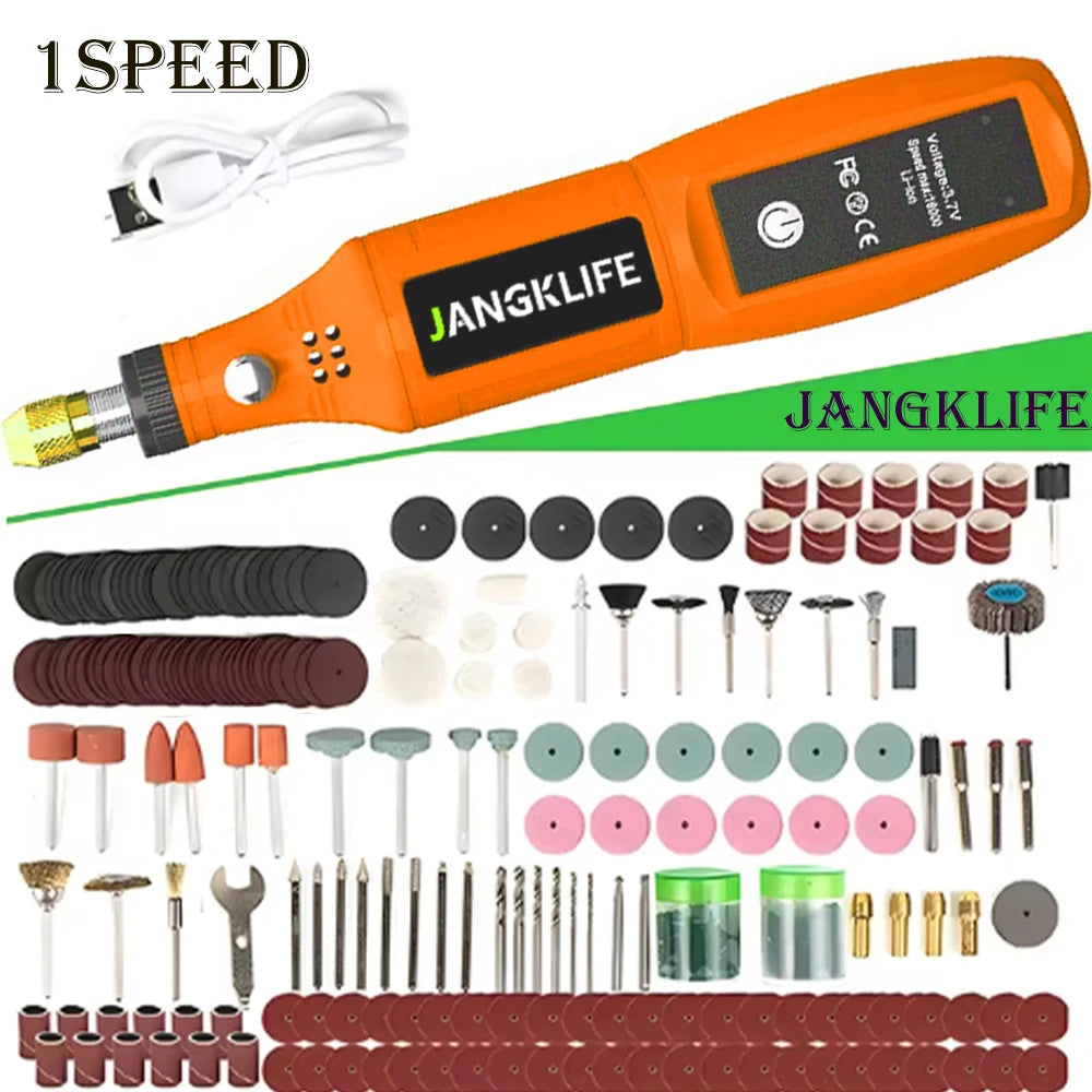 Kit de Ferramentas Rotativas Sem Fio Usb - Achadim no Precin