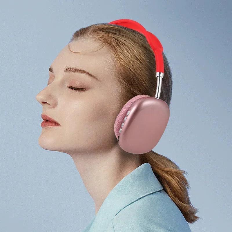 Fone de Ouvido Bluetooth P9 Sem Fio - Com Cancelamento de Ruído - OLOEY - Achadim no Precin