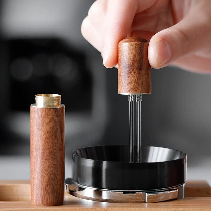 Tamper de Café em Pó de Aço Inoxidável