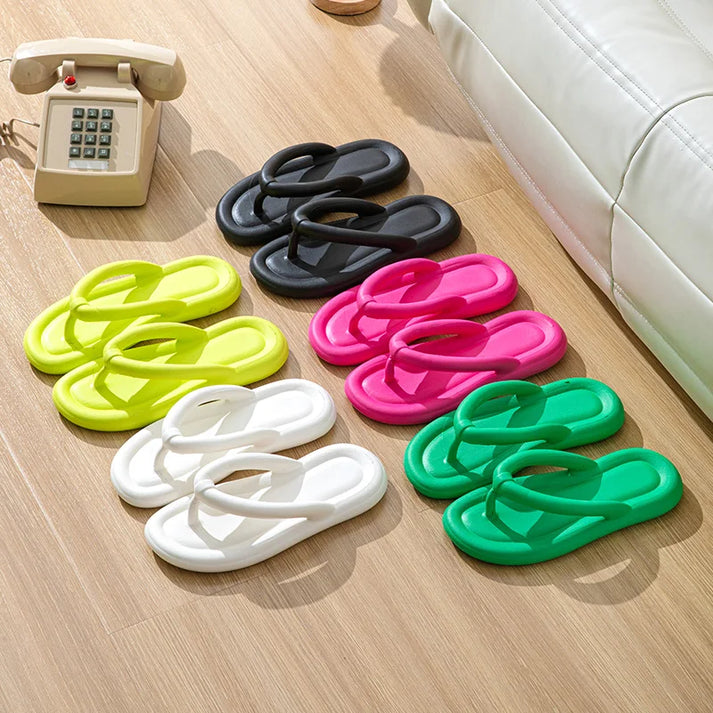 Chinelo Feminino Nuvem Sola Macia - Diversas Cores