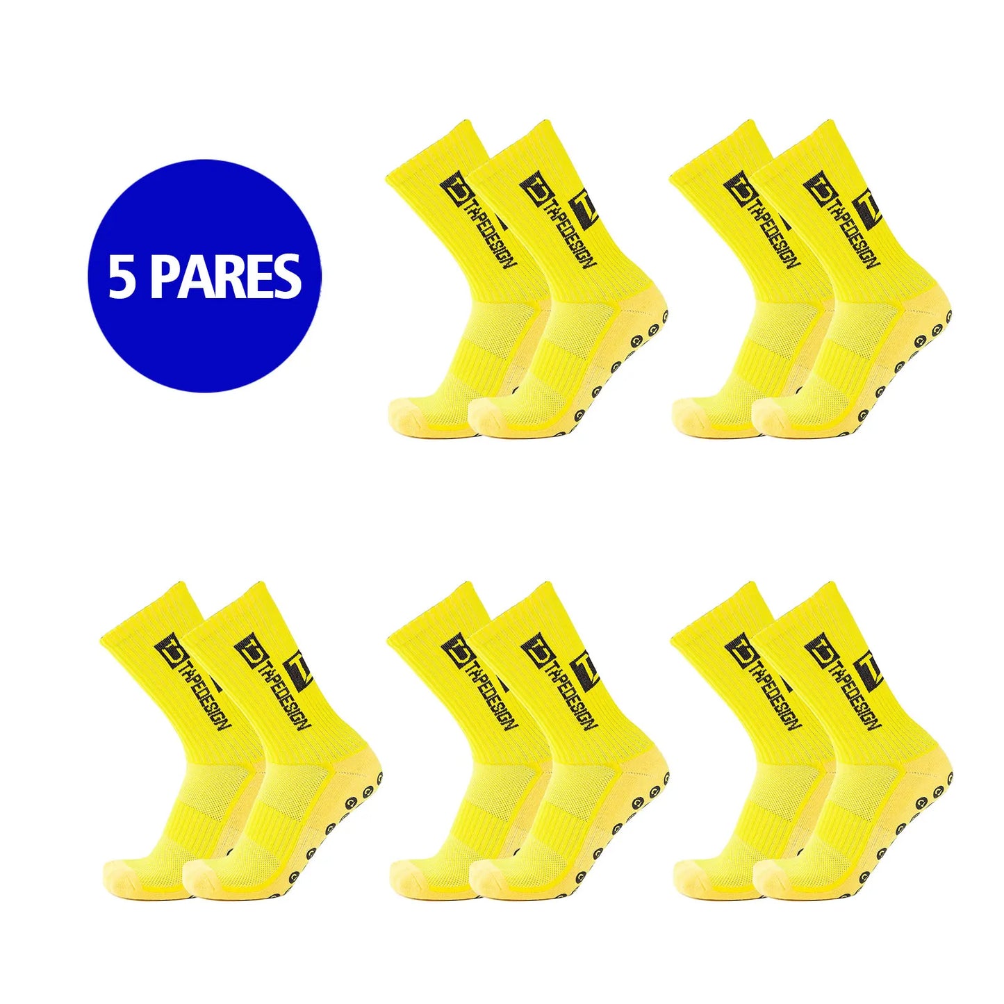 Kit 5 Pares Meias Longas Esportivas Jcolour | Compressão, Desempenho e Proteção | ~32% OFF