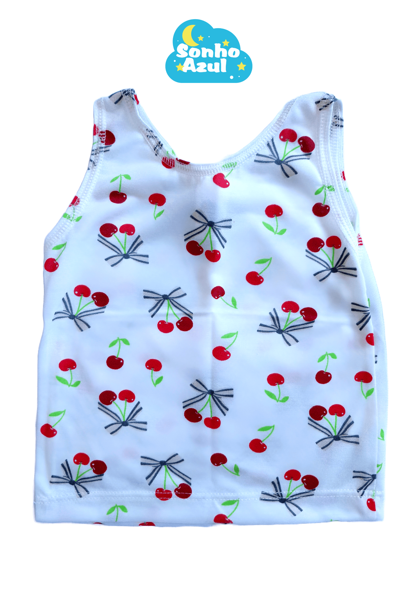 Kit com 5 Camisetinhas Regatas (P/M/G) - Sonho Azul - Conforto e Estilo para o seu Pequeno!