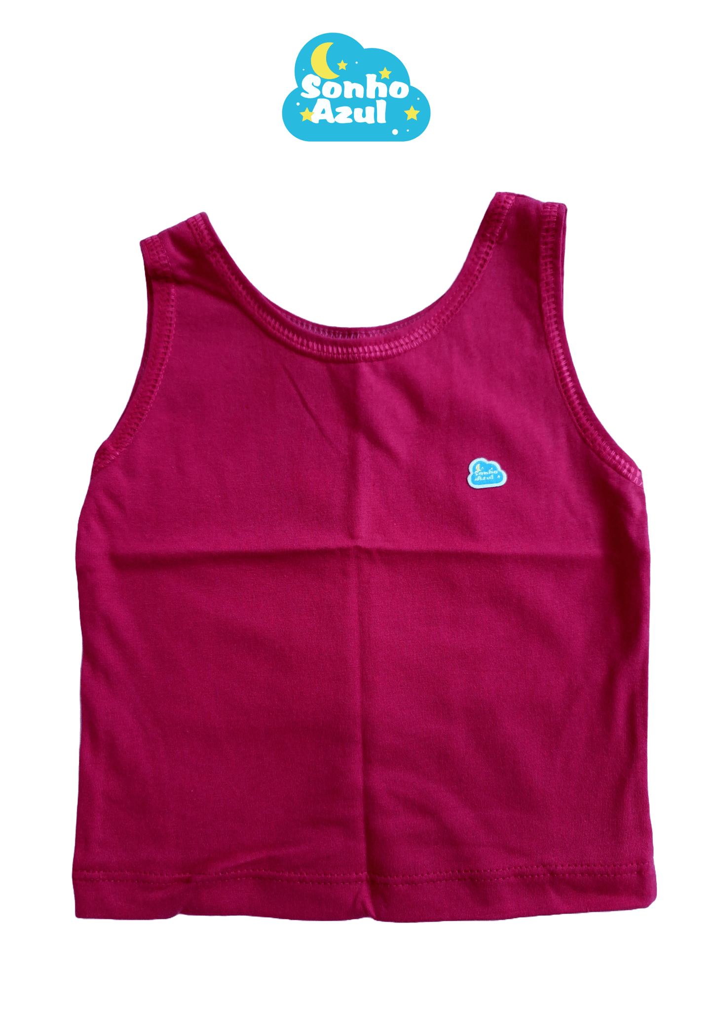 Kit com 5 Camisetinhas Regatas (P/M/G) - Sonho Azul - Conforto e Estilo para o seu Pequeno!